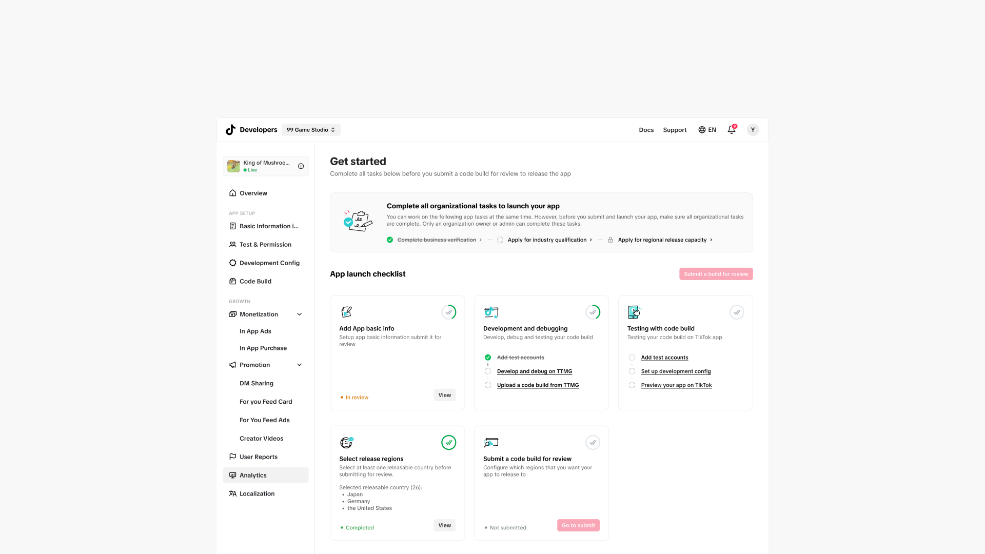 TikTok Open Platform screen 4